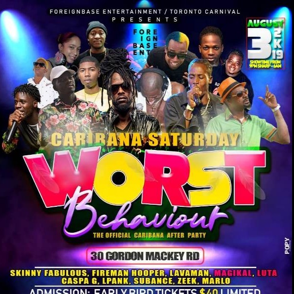 Worst Behaviour- 2019 