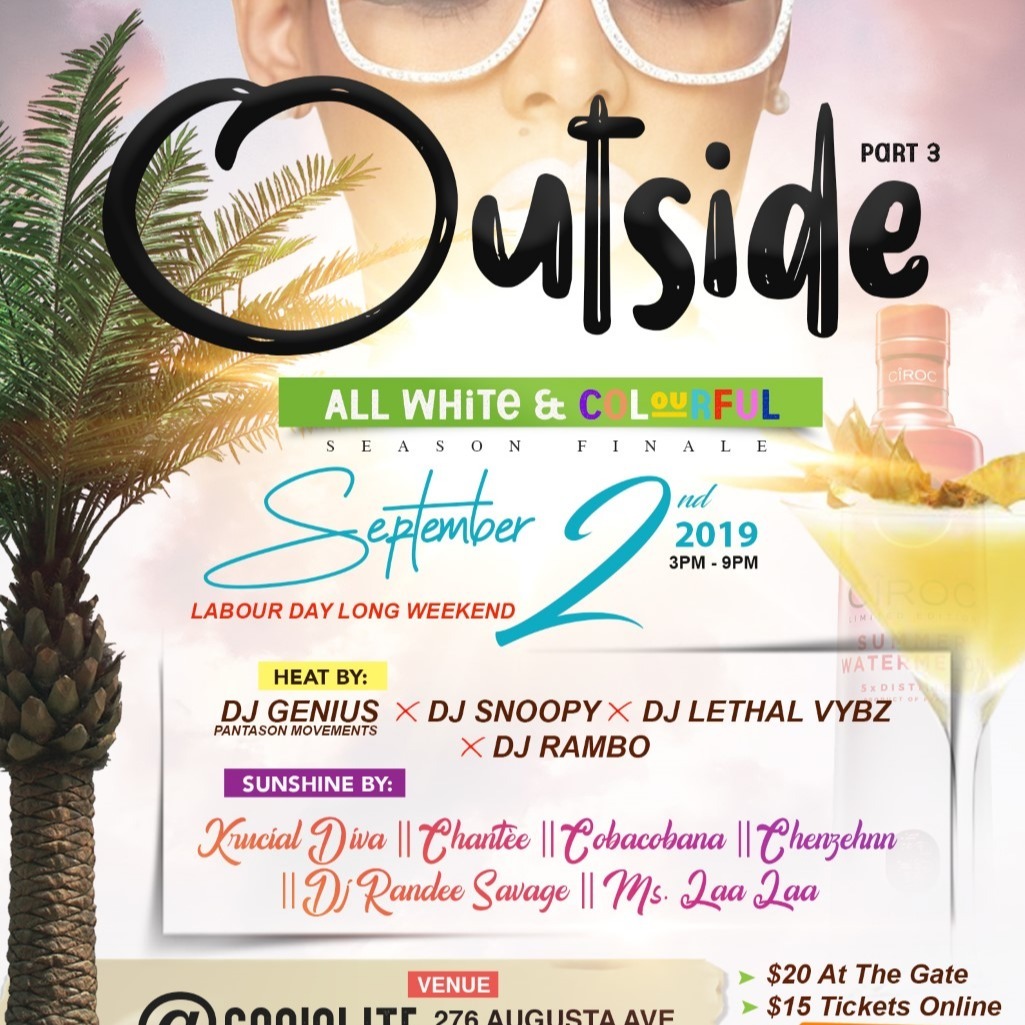 Outside Part 3 - All White And Colourful 